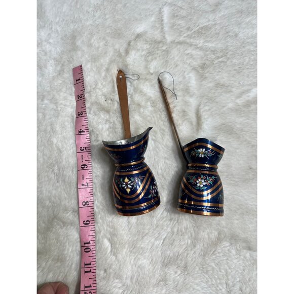 Gülistan Turkish Copper Coffee Pot Set - Picture 6 of 6